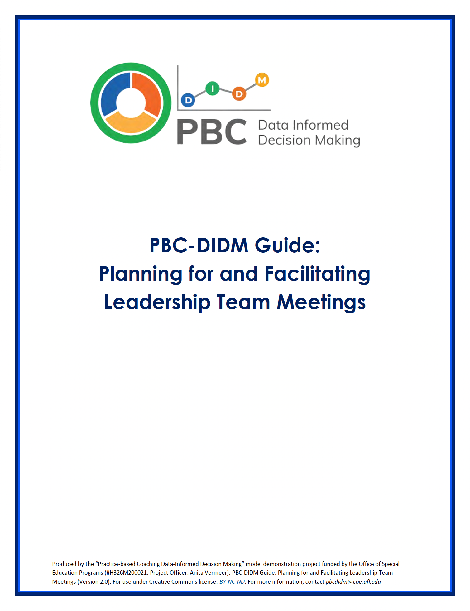 PBC-DIDM Guide: Planning for and Facilitating PBC-DIDM Leadership Team Meetings_thumbnail